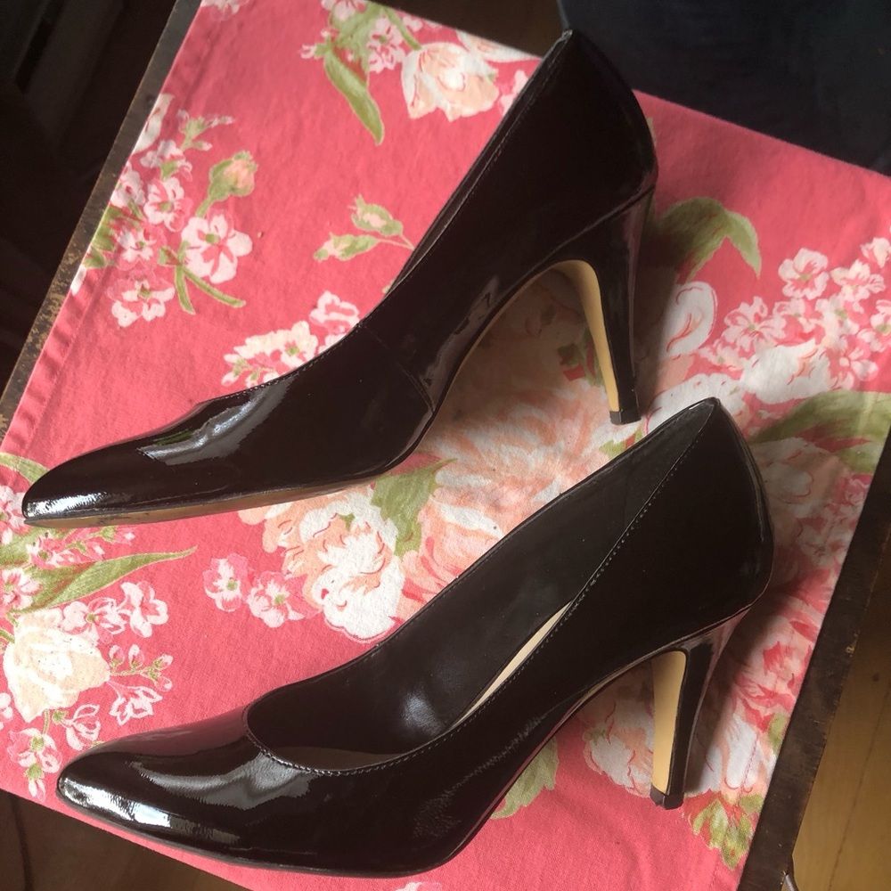 Franco Sarto patent leather pumps. 8 1/2
